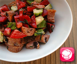 Regional food specialty: “Panzanella” – Umbria