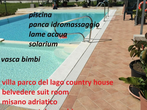 villa parco del lago misano