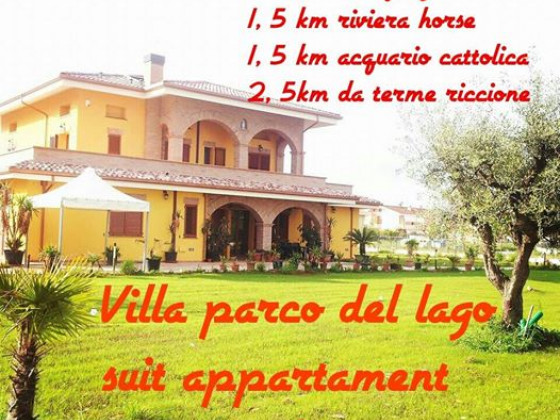 villa parco del lago misano