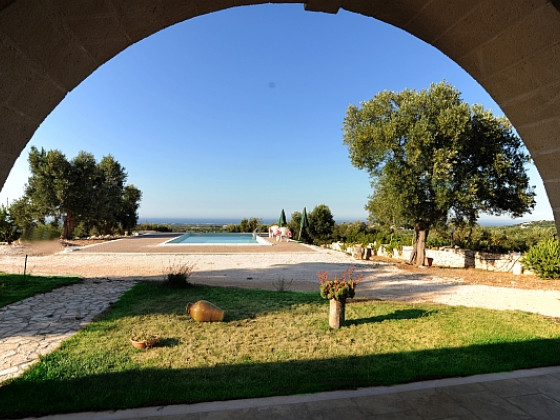 con piscina la piana degli ulivi