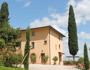 Land Ferienhaus Villa Le Ripe - Gambassi Terme