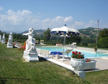 Land Ferienhaus Villa Geminiani - Montalto Delle Marche